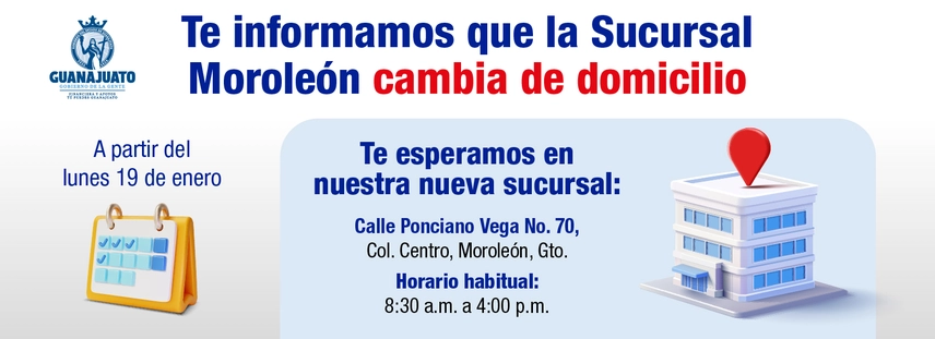 Cambio de Sede Moroleón REDES